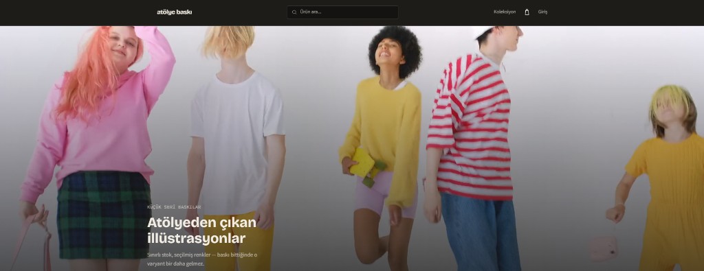 atölye baskı — ekran görüntüsü